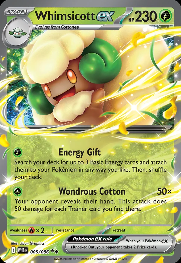Whimsicott ex - 5/086