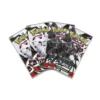 Cuatro sobres de expansión incluidos en la colección: 2 Black Bolt y 2 White Flare