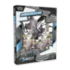 Vista frontal del empaque oficial de la colección Black Bolt Binder de Pokémon TCG, con carpeta temática y sobres incluidos