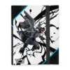 Diseño frontal de la carpeta de 9 bolsillos de la colección Black Bolt Binder, con ilustración de Zekrom