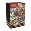 Caja sellada del Pokémon TCG Mega Evolution Booster Bundle, que contiene 6 sobres de la expansión con Mega Lucario ex y Mega Gardevoir ex en la portada.