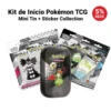 Kit de inicio para coleccionistas de Pokémon TCG con una Mini Tin de Unova, una Tech Sticker Collection de Reuniclus o Gothitelle, y un 5% de descuento.