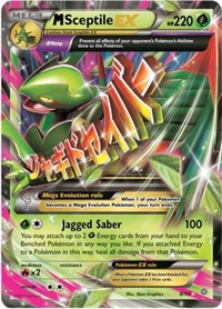 M Sceptile EX - 8/98 (XY - ANCIENT ORIGINS) (Holofoil)