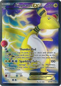 Ampharos EX (87 Full Art) - 87/98 (XY - ANCIENT ORIGINS) (Holofoil)