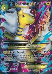 M Ampharos EX (88 Full Art) - 88/98 (XY - ANCIENT ORIGINS) (Holofoil)