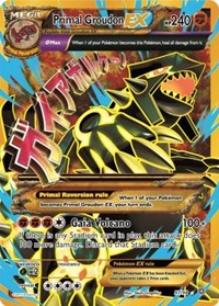 Primal Groudon EX (Shiny Full Art) - 97/98 (XY - ANCIENT ORIGINS) (Holofoil)