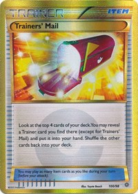 Trainers' Mail (Secret) - 100/98 (XY - ANCIENT ORIGINS) (Holofoil)