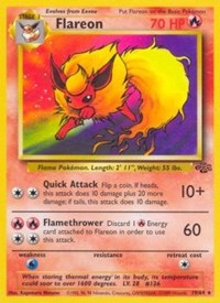 Flareon (19) - 19/64 (JUNGLE) (1st Edition)
