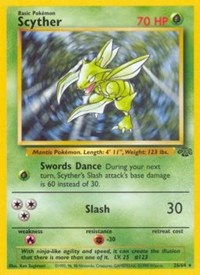 Scyther (26) - 26/64 (JUNGLE) (1st Edition)
