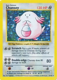 Chansey - 003/102 (BASE SET (SHADOWLESS)) (1st Edition Holofoil) Chansey - 003/102 (BASE SET (SHADOWLESS)) (1st Edition Holofoil)