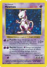 Mewtwo - 010/102 (BASE SET (SHADOWLESS)) (Unlimited Holofoil)