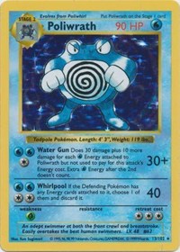 Poliwrath - 013/102 (BASE SET (SHADOWLESS)) (1st Edition Holofoil)