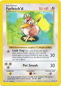 Farfetch'd - 027/102 (BASE SET (SHADOWLESS)) (1st Edition)