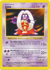 Jynx - 031/102 (BASE SET (SHADOWLESS)) (1st Edition)