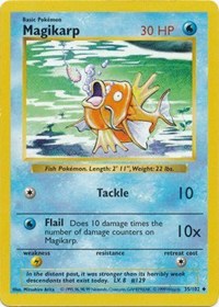 Magikarp - 035/102 (BASE SET (SHADOWLESS)) (1st Edition)