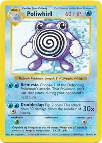 Poliwhirl - 038/102 (BASE SET (SHADOWLESS)) (1st Edition)