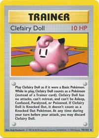Clefairy Doll - 070/102 (BASE SET (SHADOWLESS)) (1st Edition) Clefairy Doll - 070/102 (BASE SET (SHADOWLESS)) (1st Edition)