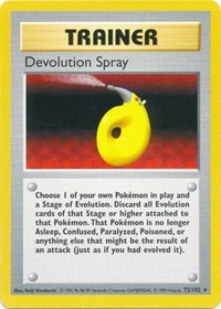 Devolution Spray - 072/102 (BASE SET (SHADOWLESS)) (1st Edition)