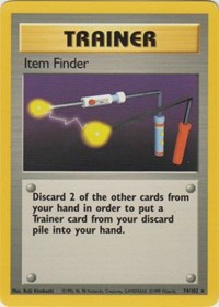 Item Finder - 074/102 (BASE SET (SHADOWLESS)) (1st Edition)