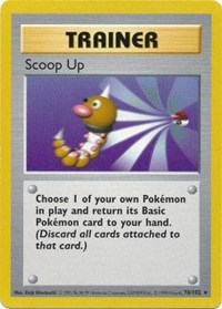 Scoop Up - 078/102 (BASE SET (SHADOWLESS)) (1st Edition)