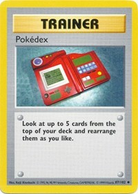 Pokedex - 087/102 (BASE SET (SHADOWLESS)) (1st Edition)