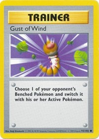 Gust of Wind - 093/102 (BASE SET (SHADOWLESS)) (1st Edition)