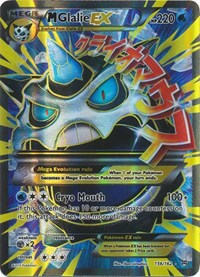 M Glalie EX (Full Art) - 156/162 (XY - BREAKTHROUGH) (Holofoil)