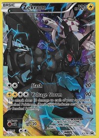 Zekrom (Full Art Promo) - XY76 (XY PROMOS) (Holofoil)
