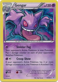 Gengar - 35/83 (GENERATIONS) (Holofoil)