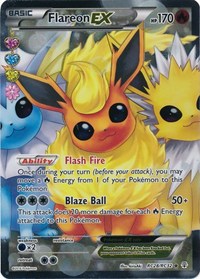 Flareon EX (Full Art) - RC28/RC32 (GENRC) (Holofoil)