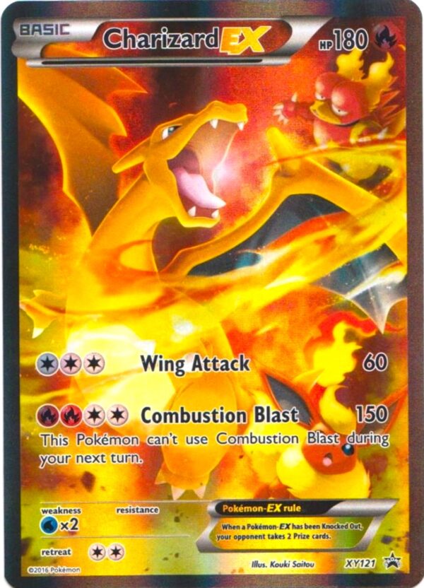 Charizard EX - XY121 - XY121 (XY PROMOS) (Holofoil)