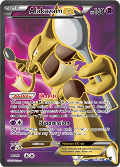 Alakazam EX (Full Art) - 117/124 (XY - FATES COLLIDE) (Holofoil)