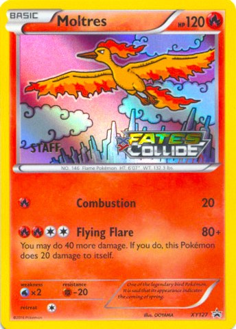 Moltres - XY127 (Prerelease) [Staff] - XY127 (XY PROMOS) (Holofoil)