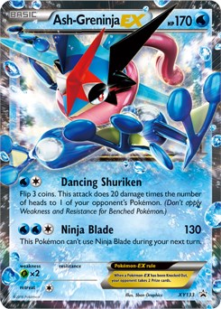 Ash-Greninja EX - XY133 - XY133 (XY PROMOS) (Holofoil)