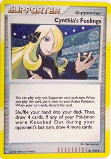 Cynthia's Feelings - 131/146 (Cosmos Holofoil) - 131/146 (MISCELLANEOUS CARDS & PRODUCTS) (Holofoil)