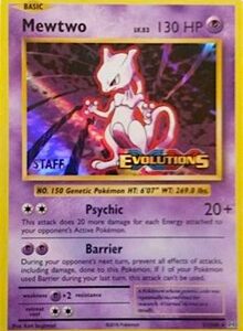 Mewtwo - 51/108 (Prerelease) [Staff] - 51/108 (XY PROMOS) (Holofoil)