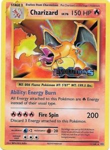 Charizard (XY Evolutions Prerelease) - 11/108 (XY PROMOS) (Holofoil)