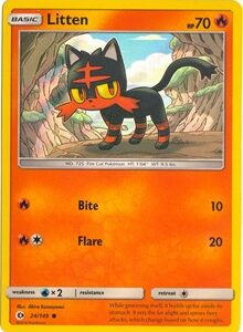 Litten - 24/149 (Water Web Holo) - 024/149 (MISCELLANEOUS CARDS & PRODUCTS) (Holofoil)