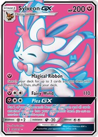 Sylveon GX (Full Art) - 140/145 (SM - GUARDIANS RISING) (Holofoil)