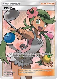 Mallow (Full Art) - 145/145 (SM - GUARDIANS RISING) (Holofoil)