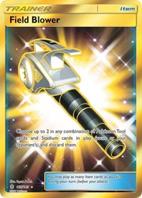 Field Blower (Secret) - 163/145 (SM - GUARDIANS RISING) (Holofoil)
