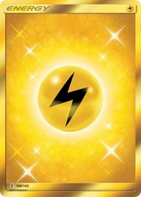 Lightning Energy (Secret) - 168/145 (SM - GUARDIANS RISING) (Holofoil)