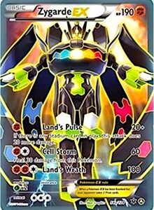 Zygarde EX - 54a/124 - 054a/124 (ALTERNATE ART PROMOS) (Holofoil)