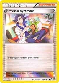 Professor Sycamore - 107a/122 (Holofoil) - 107a/122 (ALTERNATE ART PROMOS) (Holofoil) Professor Sycamore - 107a/122 (Holofoil) - 107a/122 (ALTERNATE ART PROMOS) (Holofoil)