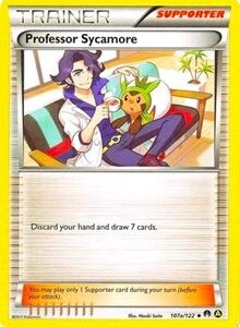 Professor Sycamore - 107a/122 (Non-Holo) - 107a/122 (ALTERNATE ART PROMOS) (Normal) Professor Sycamore - 107a/122 (Non-Holo) - 107a/122 (ALTERNATE ART PROMOS) (Normal)