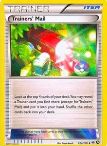 Trainers' Mail - 92a/108 (Holo) - 092a/108 (ALTERNATE ART PROMOS) (Holofoil) Trainers' Mail - 92a/108 (Holo) - 092a/108 (ALTERNATE ART PROMOS) (Holofoil)