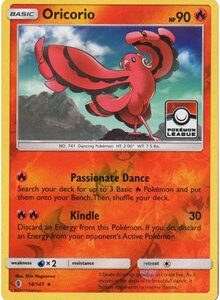 Oricorio - 14/145 (Pokemon League) - 014/145 (LEAGUE & CHAMPIONSHIP CARDS) (Reverse Holofoil)