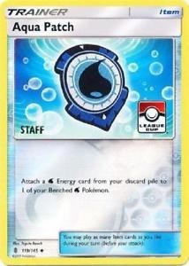 Aqua Patch - 119/145 (League Cup) [Staff] - 119/145 (LEAGUE & CHAMPIONSHIP CARDS) (Reverse Holofoil)