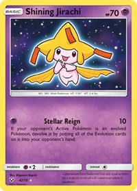 Shining Jirachi - 42/73 (SHINING LEGENDS) (Holofoil)