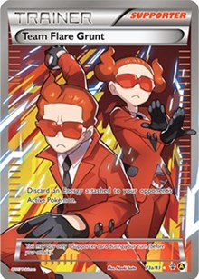 Team Flare Grunt - 73a/83 - 073a/083 (ALTERNATE ART PROMOS) (Holofoil)